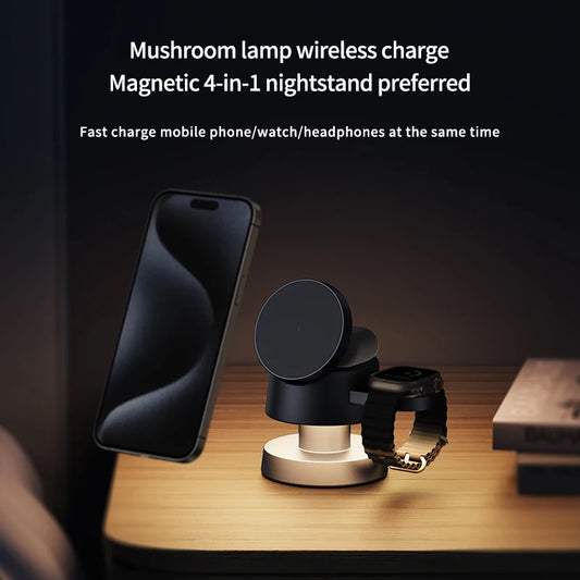 Zeno MagDock™ – Station de charge 4-en-1 magnétique iPhone / Apple Watch / AirPods